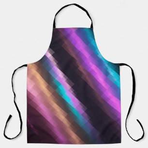 Bright abstract mosaic multicolored background wit apron