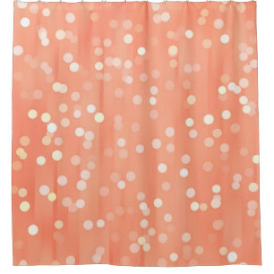 Bright abstract mosaic multicolored background wit shower curtain