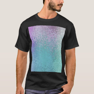 Bright Abstract Mosaic Multicolored Gloss T-Shirt