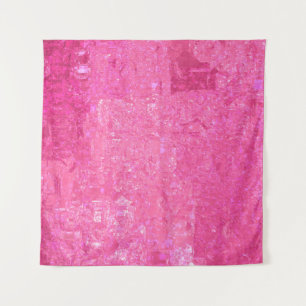 Bright abstract mosaic pink background with gloss tapestry