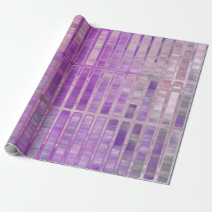 Bright abstract mosaic violet background with glos wrapping paper