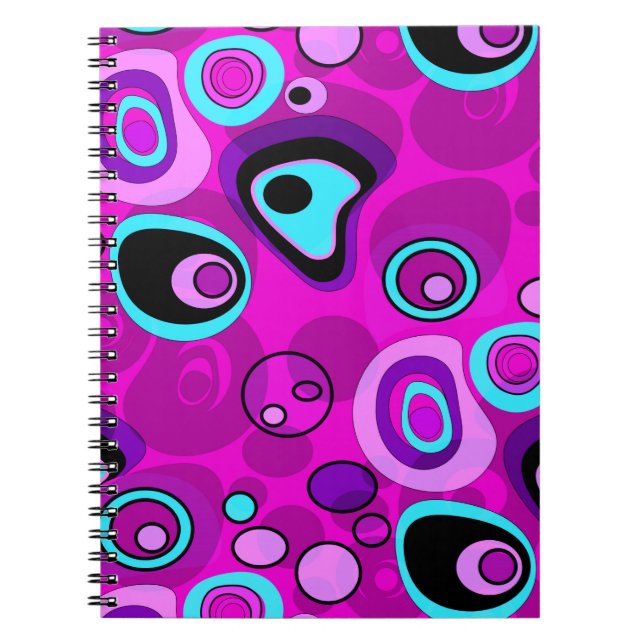 Bright, abstract notebook (Front)