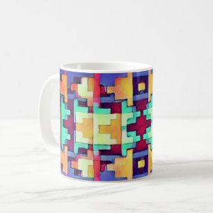 Bright Abstract Southwest  Coffee Mug