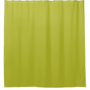 Bright Acidic Green, Fragile Sprout Solid Colour Shower Curtain