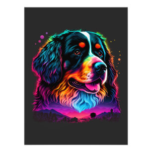 Bright and Beautiful Bernese Mountain Dog Photo Print