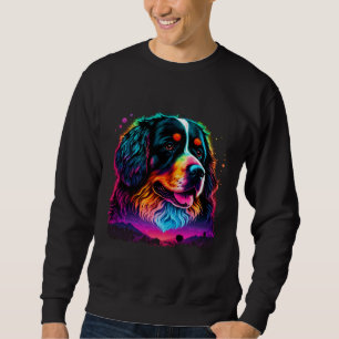 Bright and Beautiful Bernese Mountain Dog Sweatshirt