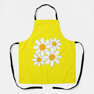 Bright and Bold Daisy Apron