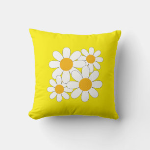Bright and Bold Daisy Cushion