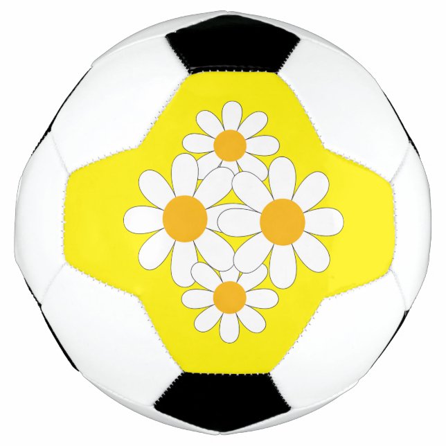 Bright and Bold Daisy Football (Front)