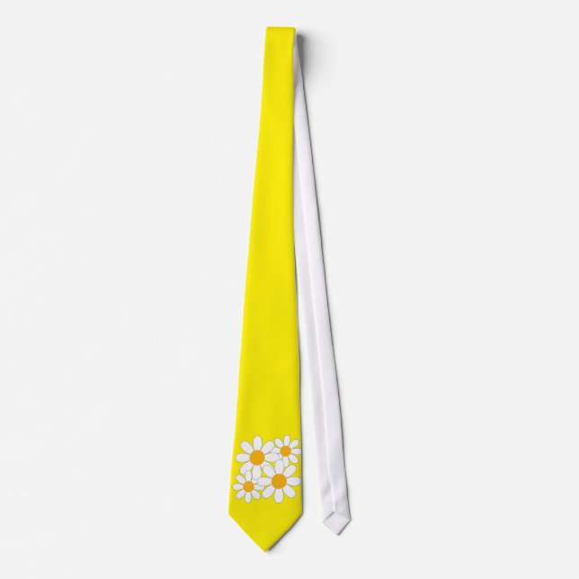 Bright and Bold Daisy Tie (Front)