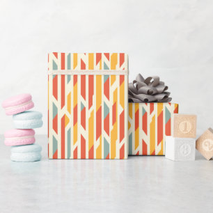Bright and Bold Striped Wrapping Paper