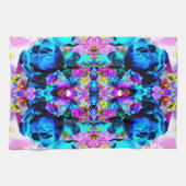Bright and Colourful Abstract. Tea Towel (Horizontal)