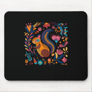 Bright And Colourful Illustration Of A Squirrel Su Mouse Mat