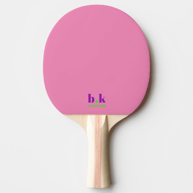 Bright and Colourful Ping Pong Paddle (Front)
