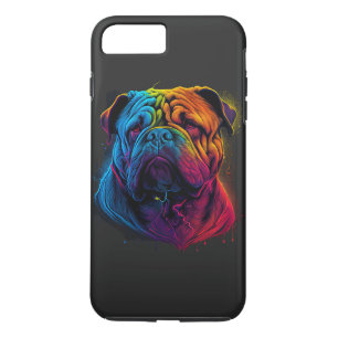 Bright and Fluffy Chinese Shar Pei dog, Shar-Pei iPhone 8 Plus/7 Plus Case