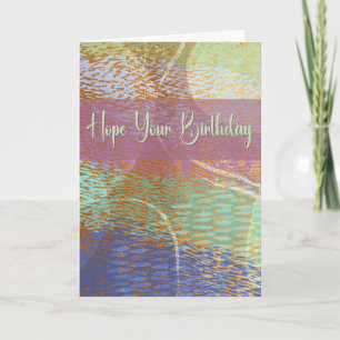 Bright and Fun Birthday Card