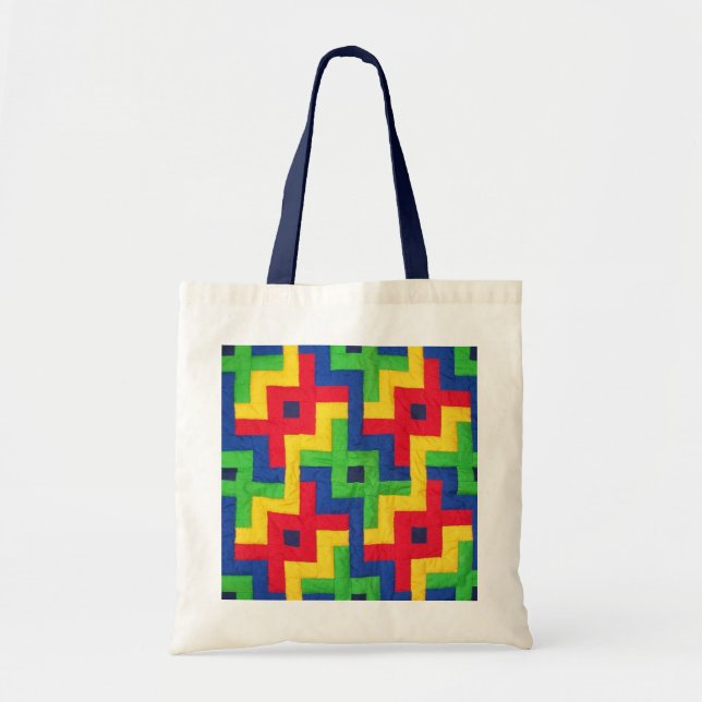 Bright and Jazzy Tote Bag (Front)