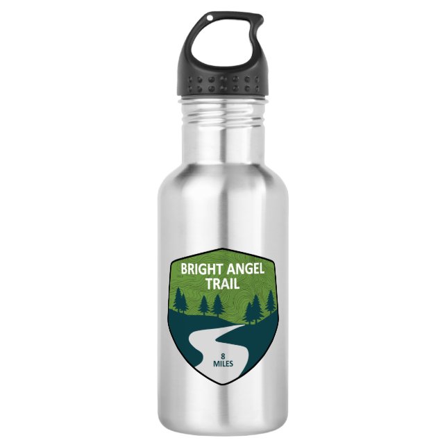 Bright Angel Trail Grand Canyon 532 Ml Water Bottle (Front)