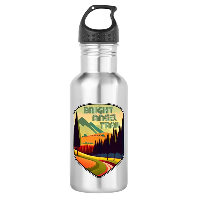 Bright Angel Trail Grand Canyon Colours 532 Ml Water Bottle (Front)