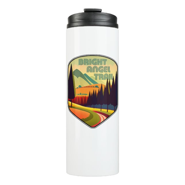 Bright Angel Trail Grand Canyon Colours Thermal Tumbler (Front)