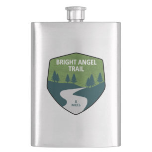 Bright Angel Trail Grand Canyon Hip Flask