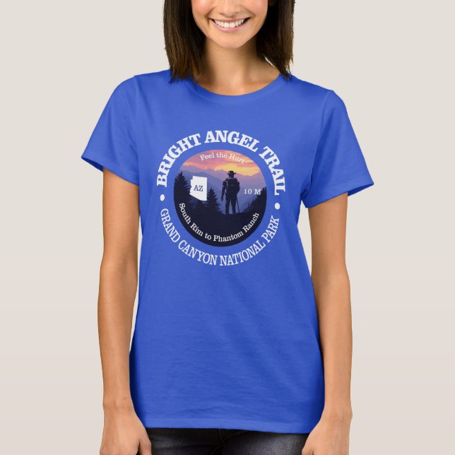 Bright Angel Trail (rd2) T-Shirt (Front)