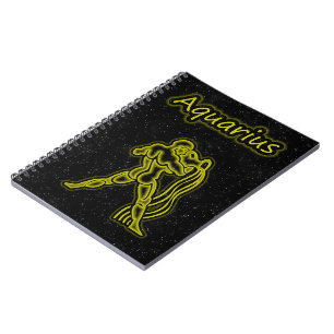 Bright Aquarius Notebook