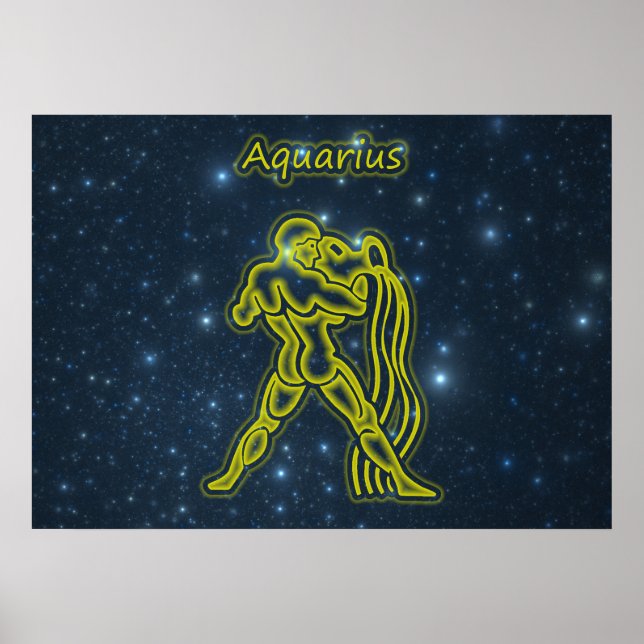 Bright Aquarius Poster (Front)