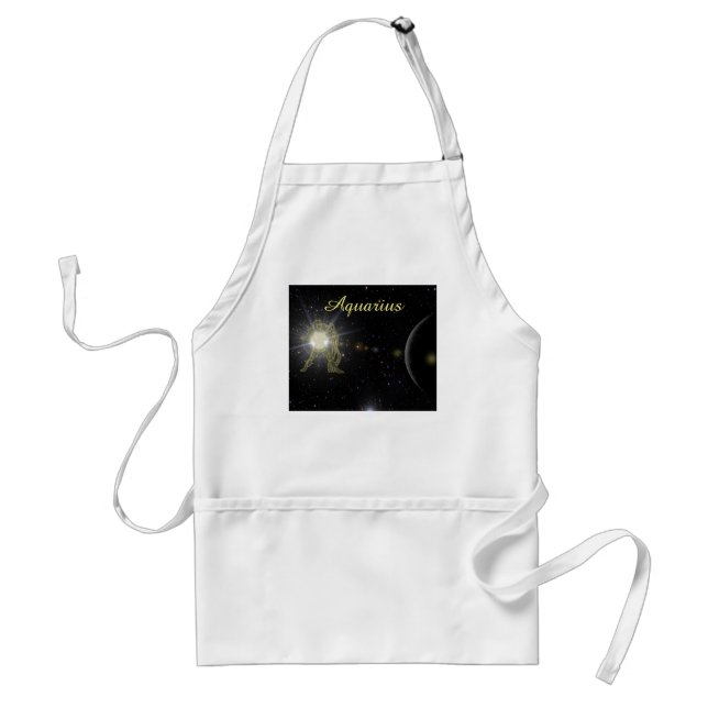 Bright Aquarius Standard Apron (Front)