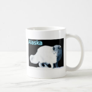 Bright Arctic Fox Coffee Mug