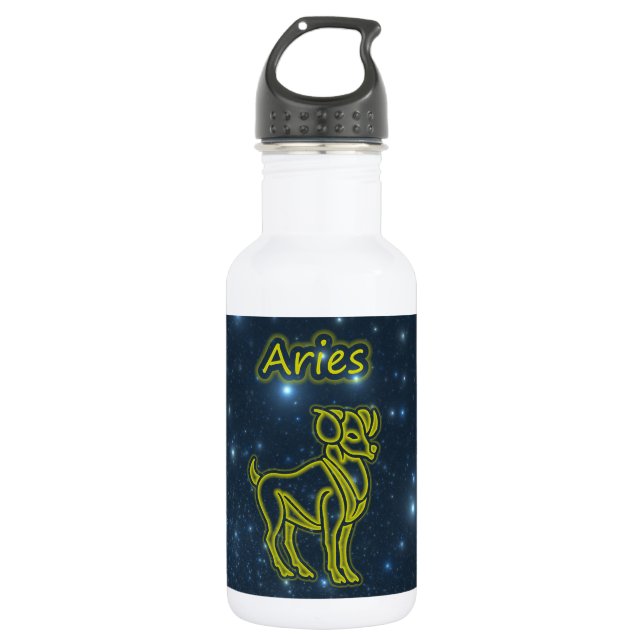 Bright Aries 532 Ml Water Bottle (Front)