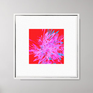 Bright Artistic Design Canvas Print