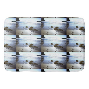 Bright Beach Bath Mat