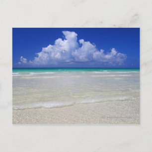 Bright beach postcard