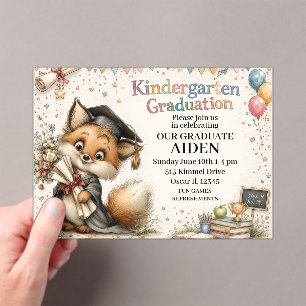 Bright Beginnings Celebration Acrylic Invitations