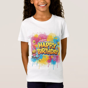 Bright Birthday by Natasha Us T-Shirt