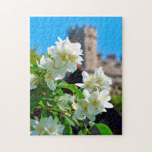 Bright Blooms of Summer in London - 11x14 - 252 pc Jigsaw Puzzle