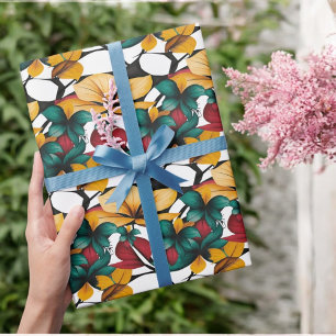 Bright Blooms Wrapping Paper
