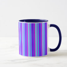 Bright blue purple violet striped
