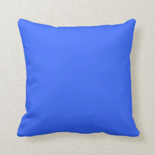 bright  blue  purplish pillow