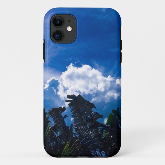 Bright Blue Sky With Clouds Case-Mate iPhone Case (Back)