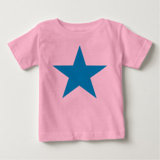 Bright Blue Star Baby T-Shirt