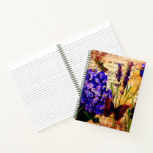 Bright botanical notebook
