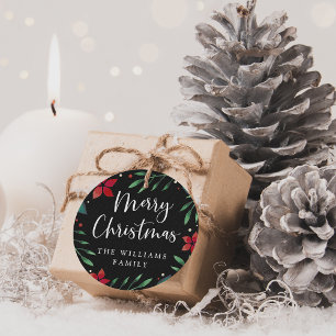 Bright Boughs Christmas Gift or Favour Tags
