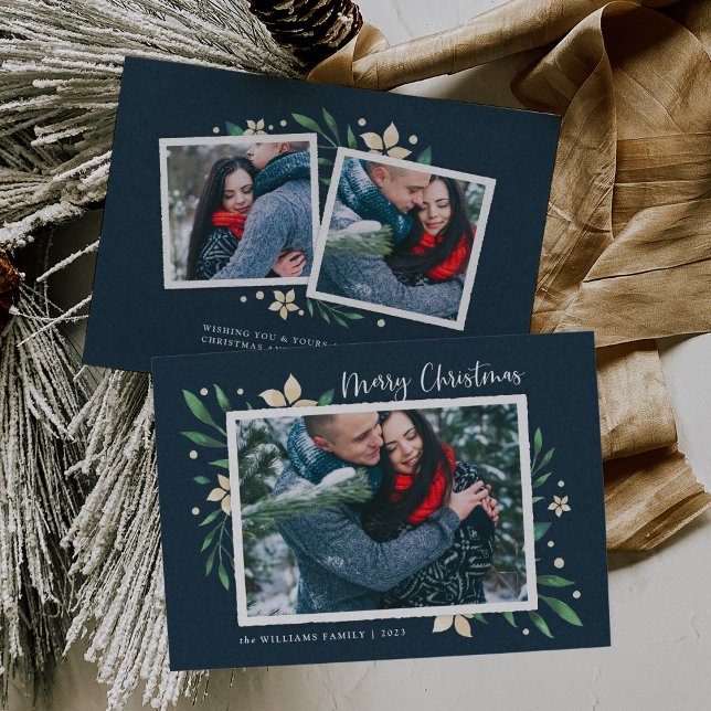 Bright Boughs | Holiday Photo Card (Creator Uploaded)