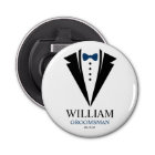 Bright Bow Tie Tuxedo "Groomsman" Personalised