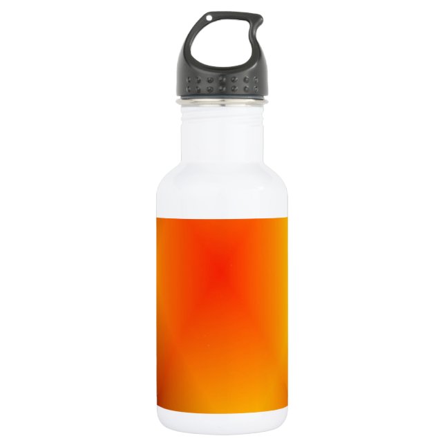 Bright Burnt Orange 532 Ml Water Bottle (Front)