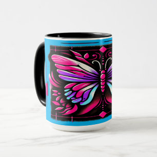 "Bright Butterfly" Customisable Mug