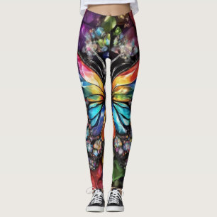 Bright Butterfly  Leggings