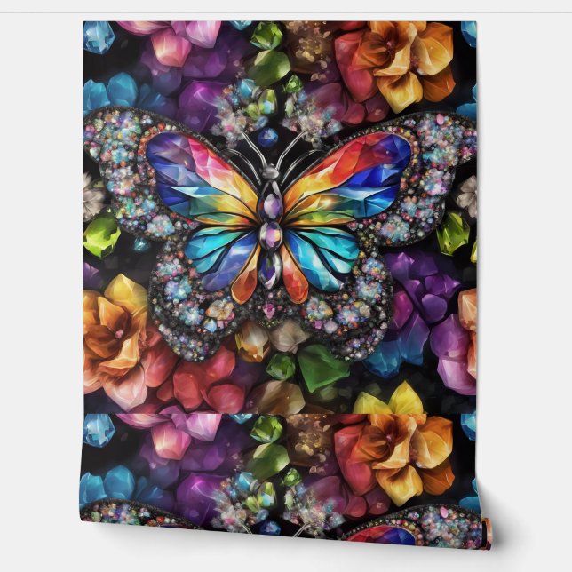 Bright Butterfly  Wallpaper (Unrolling)